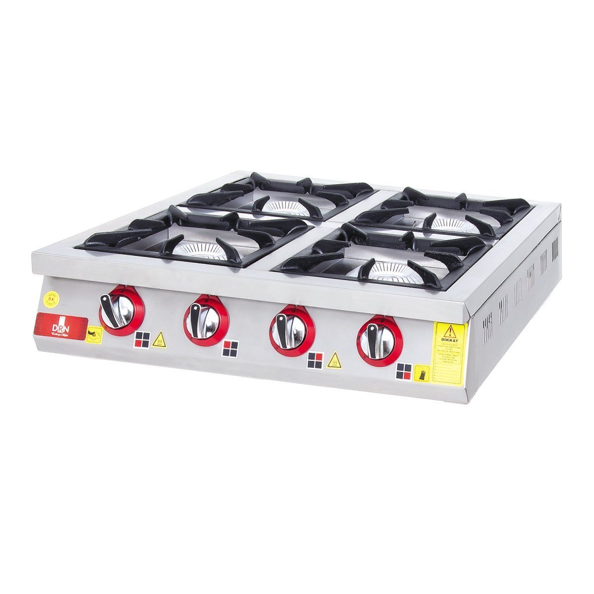 DRN Set Üstü Ocak 4’lü 80×80 Gazlı