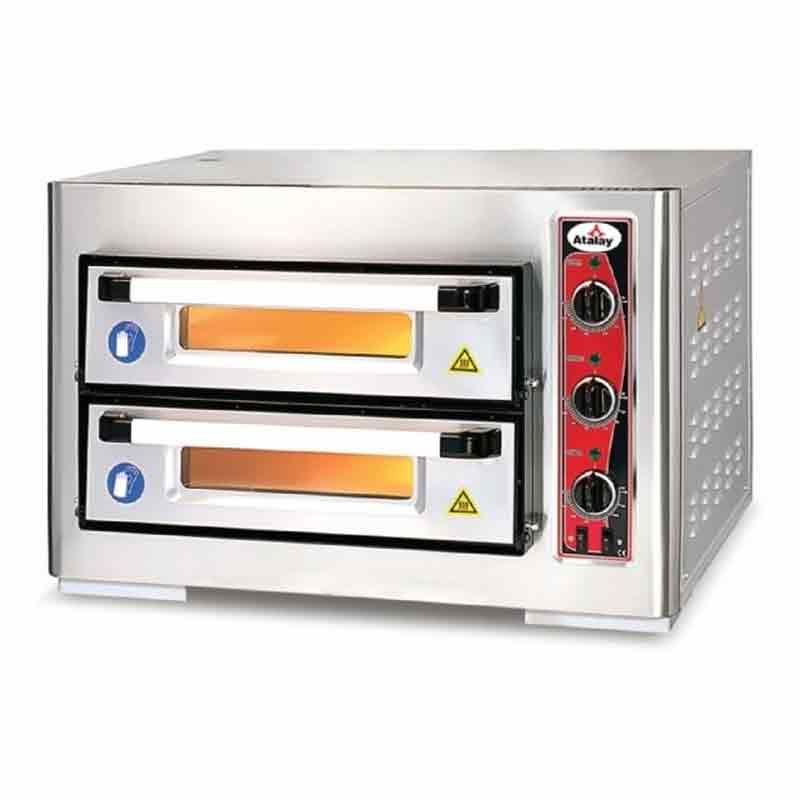 ATALAY APF-50/2 Pizza Fırını 50×50 Çift Katlı