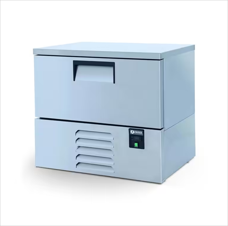 İceinox BC 1 CR Çekmeceli Soğutucu Ve Derin Dondurucu 430 K 1 Adet 2/1 GN 200 Kapasiteli